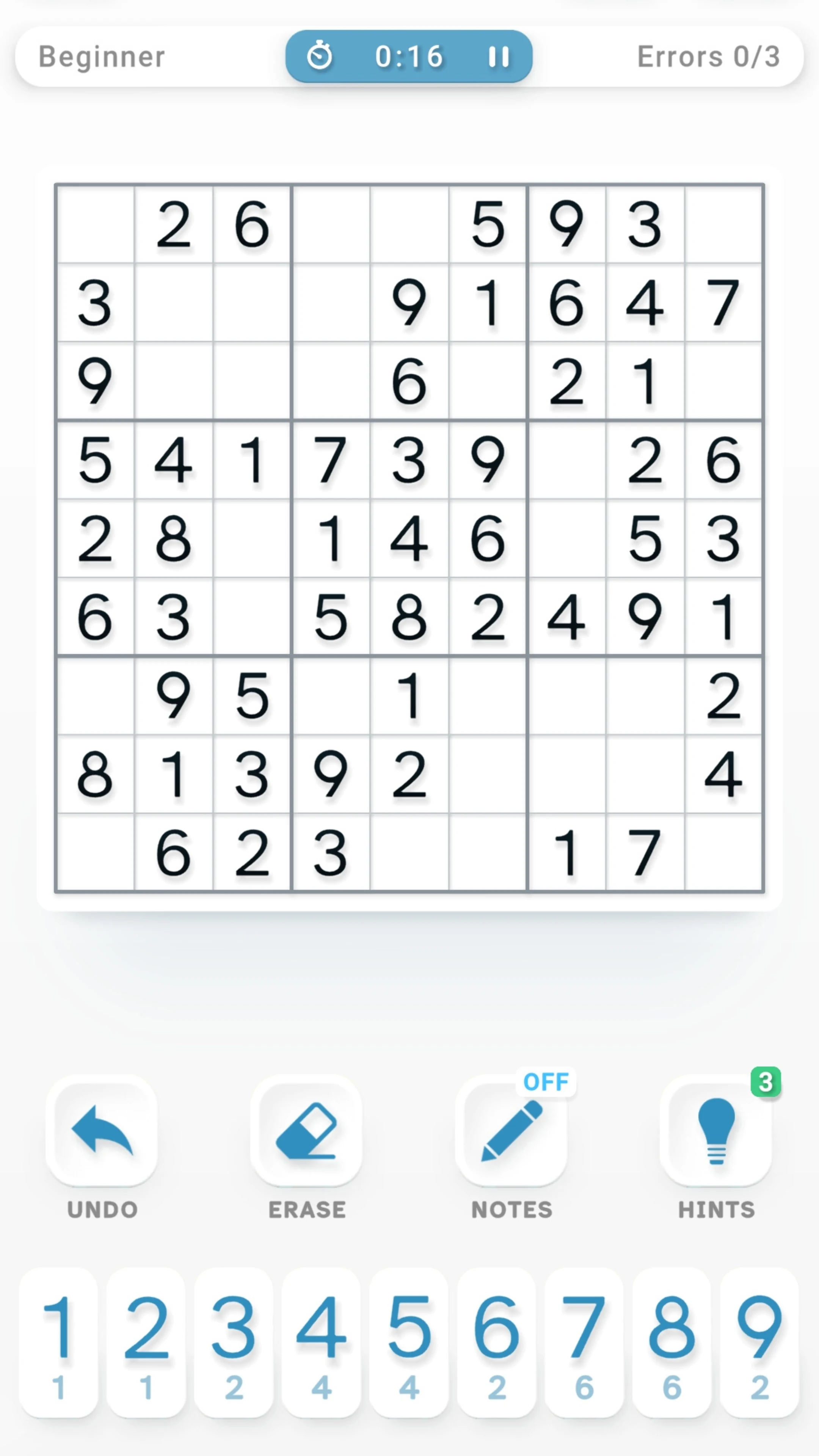 Sudoku - Classic Sudoku Puzzle screenshot