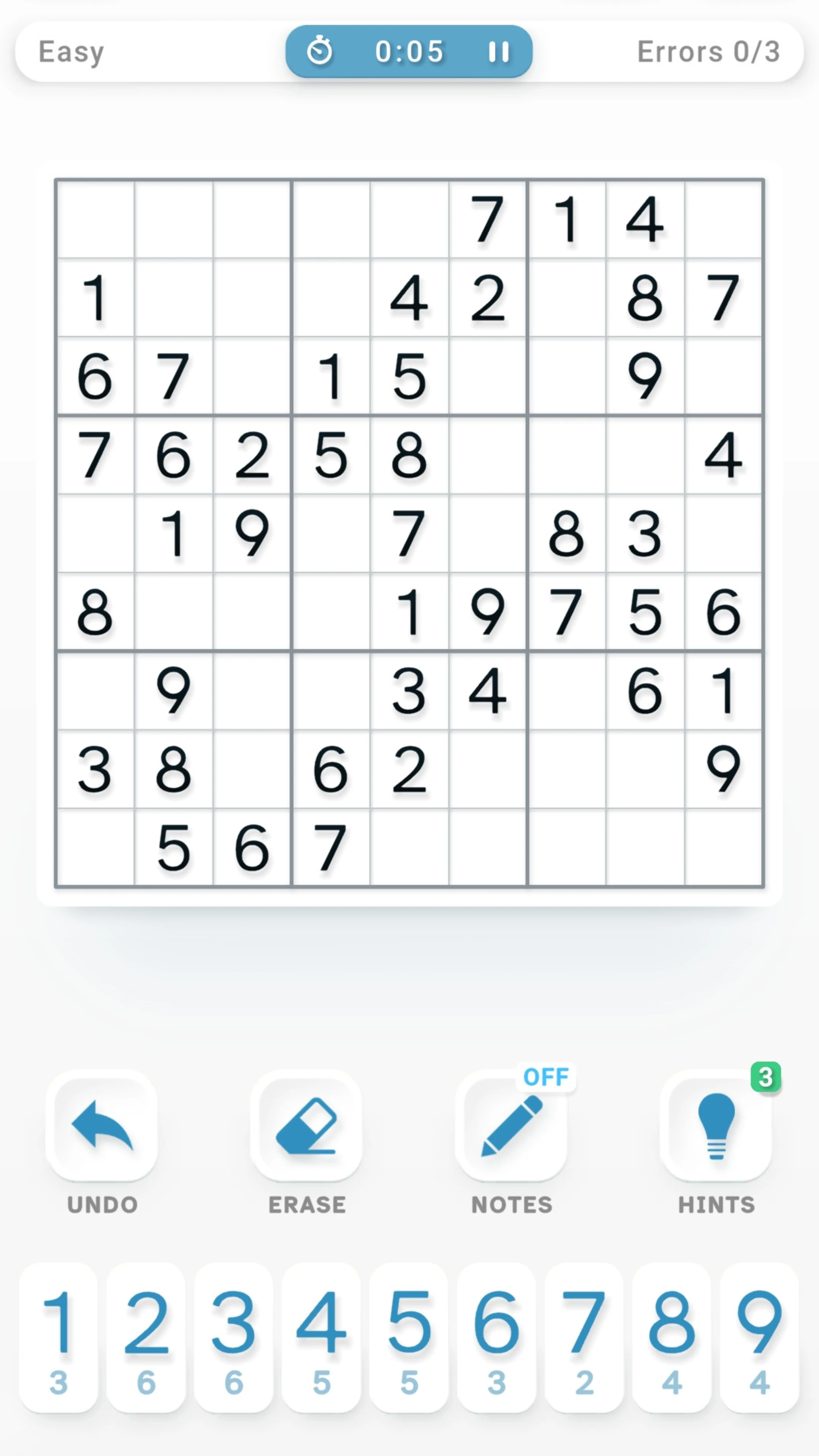 Sudoku - Classic Sudoku Puzzle screenshot