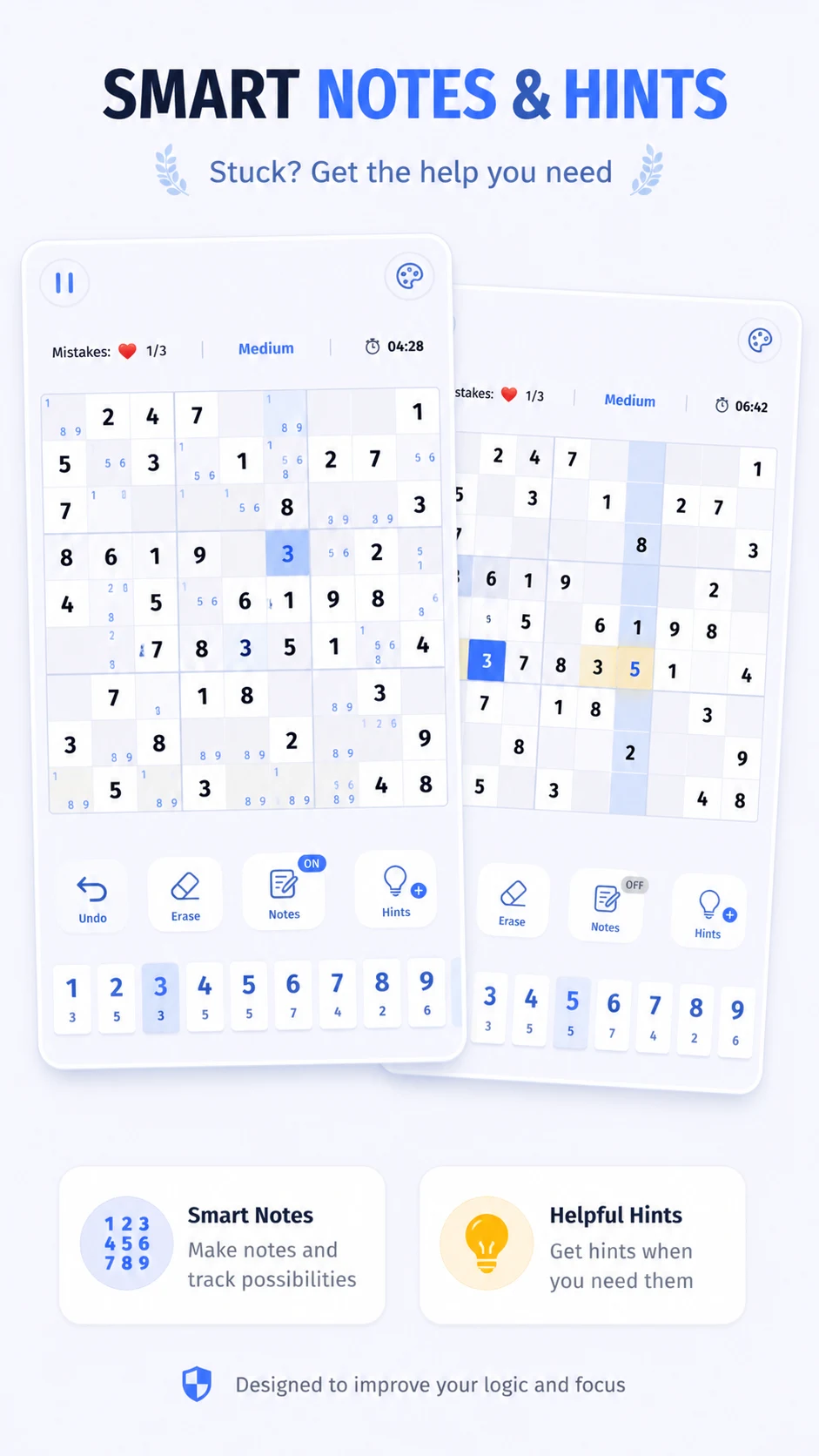 Sudoku - Classic Sudoku Puzzle screenshot