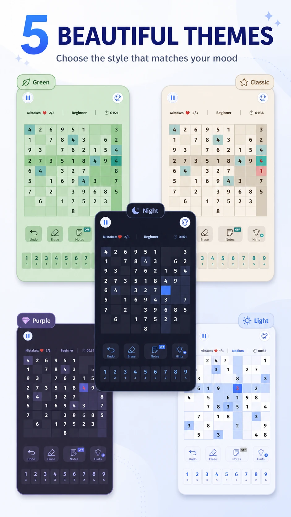 Sudoku - Classic Sudoku Puzzle screenshot