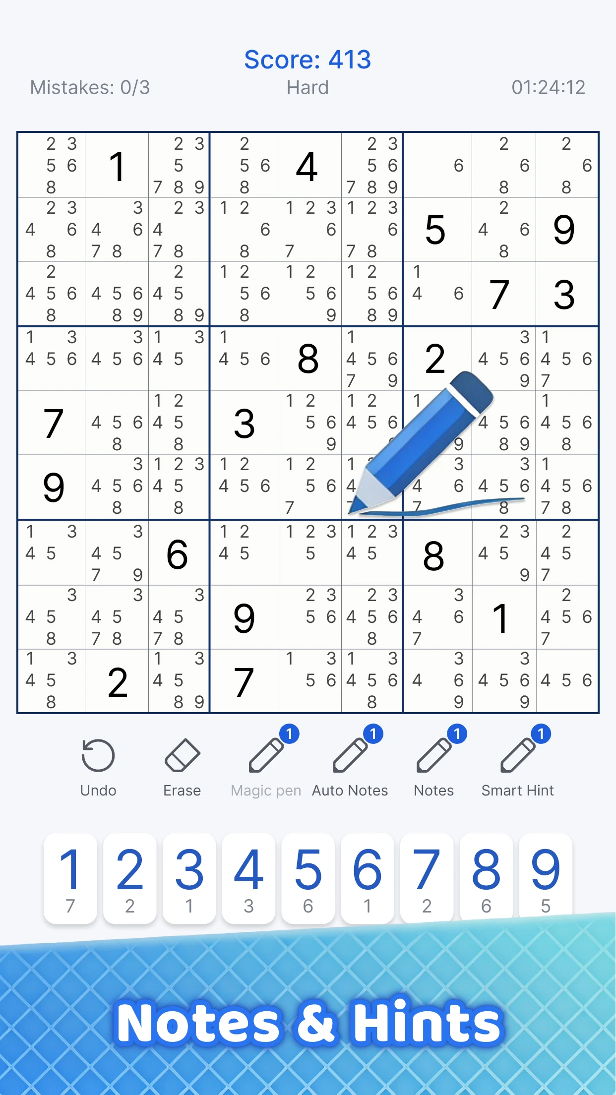 Sudoku - Classic Sudoku Puzzle screenshot